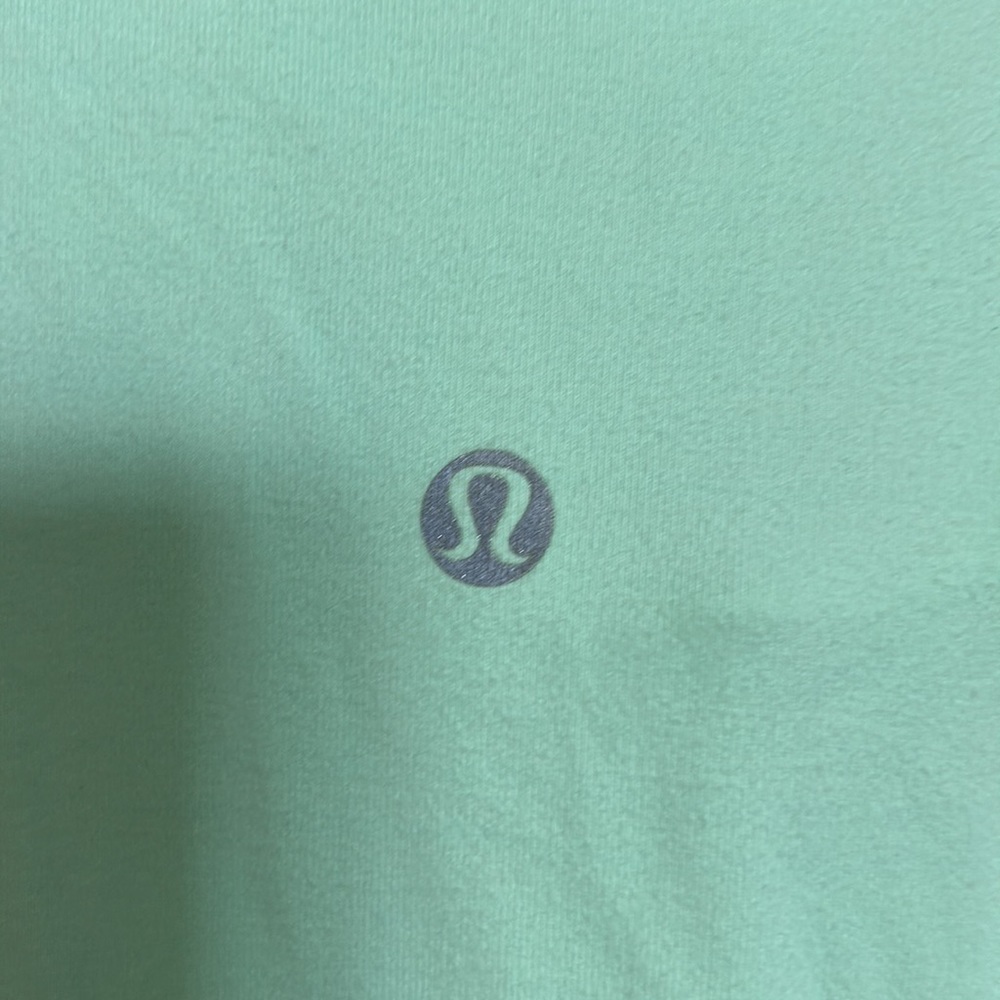Lululemon mint green pullover with cowl neck - Picture 5 of 11
